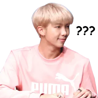 ❓ c99d8e73 PUMA kpop, rm, bts, puma, koreanisch, idol, sänger whatsapp sticker