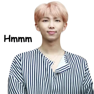 🙂 d8cfa74e RM RM, BTS, K-Pop, Sänger, Musiker, Koreanisch whatsapp sticker