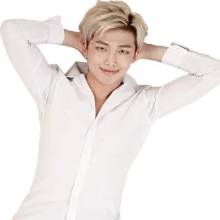 ☺️ d9c96ad0 RM RM, BTS, K-Pop, Musiker, Sänger, Idol whatsapp sticker