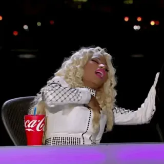 🥀 2f0fb894 Nicki Minaj Nicki Minaj, cantante, celebrità, musica, donna whatsapp sticker