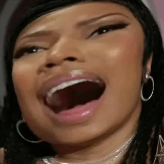 🥀 be8a3702 Nicki Minaj rapper, musicista, celebrità, cantante, Nicki Minaj, musica, artista whatsapp sticker