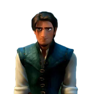 🙁 b37f933e Flynn Rider Tangled Disney, cartoon, animated, character, prince, Flynn Rider, Tangled whatsapp sticker