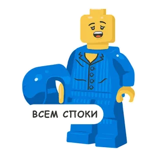 😴 39ef4d1f ВСЕМ СТОКИ Lego, Karakter Lego, Mainan, Kartun, Stiker telegram sticker