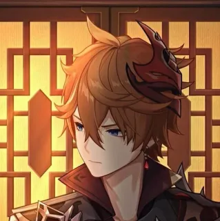 🐋 59ce6e70 Tartaglia Genshin Impact Anime, Videogioco, Genshin Impact, Tartaglia, Childe, Personaggio telegram sticker