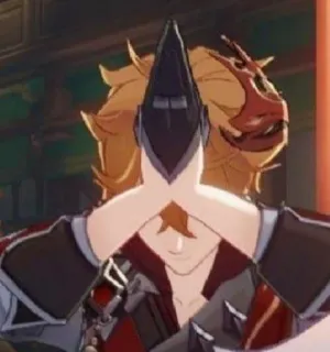 🐋 7e6d163f Tartaglia Genshin Impact Tartaglia, Genshin Impact, personaggio, gioco telegram sticker