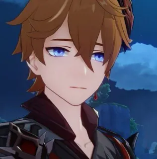 🐋 a652c5c5 Tartaglia Genshin Impact tartaglia, genshin impact, anime, personaggio telegram sticker