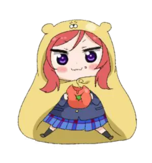 🍅 2057a7d2 Anime, Desenho animado, Fofo, Mangá, Personagem, Desenho, Garota telegram sticker