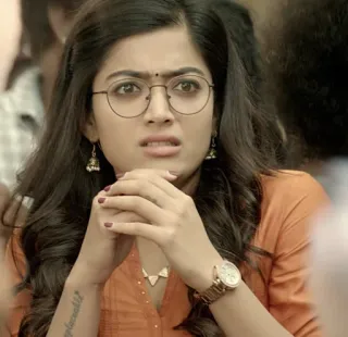 😨 d17059a7 ผู้หญิง, เด็กผู้หญิง, ภาพเหมือน, แว่นตา, สีหน้า, อินเดีย, นางแบบ telegram sticker