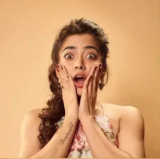 😱 e30d8a99 Irreplaceable คน, ผู้หญิง, สีหน้า, ตกใจ, ภาพเหมือน telegram sticker