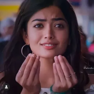 ➸RASHMIKA MANDANNA➸ telegram stickers