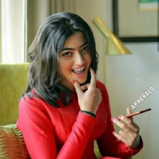 Rashmika FC whatsapp stickers