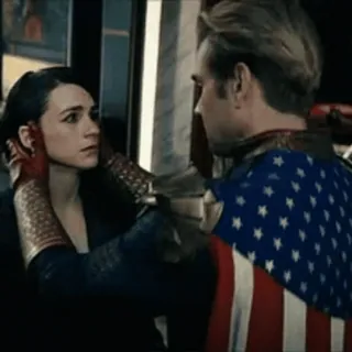 🎈 2a99fe5b Homelander The Boys Superheld, Gewalt, Blut, Verbrechen, Amazon telegram sticker