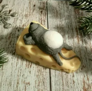 🐭 b4bea0b9 topo, formaggio, animale, grigio, cibo telegram sticker