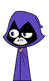 😧 802ffd18 Raven Teen Titans Go! Kartun, Superhero, Magis, Gadis, Anime, Komik telegram sticker