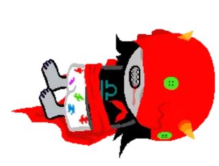 🥃 6c6f55bd desenho animado, personagem, engraçado, bebê telegram sticker