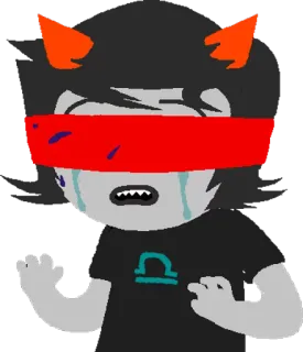 😢 bc91ec56 Anime, Triste, Personagem, Chorando, Ilustração, Adesivo telegram sticker
