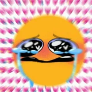 🥺 342fd487 Emoji, verdrietig, huilen, Emoticon, hart telegram sticker