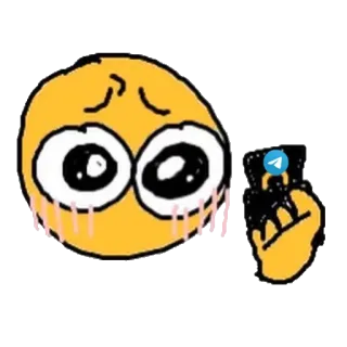 💍 61d155df Emoji, Middelvinger, Beledigend, Cartoon telegram sticker