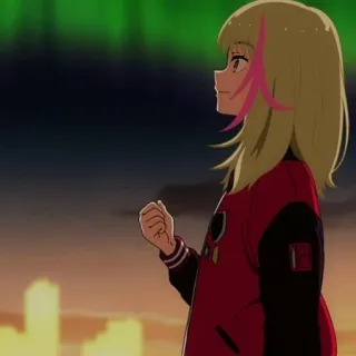 Rika by @stickers_evangelion :: @fStikBot whatsapp stickers