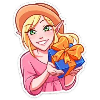 Рей и Эвер на каникулах @TgSticker telegram stickers