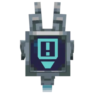 ❗️ 983de42f robot, advertencia, alerta, exclamación, error, peligro telegram sticker