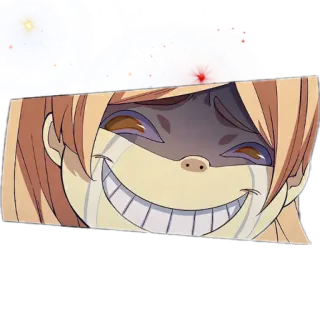 😈 a4adbaaf Аниме, Ужасы, Психологический, Жуткий, Лицо, Улыбка, Злодей whatsapp sticker