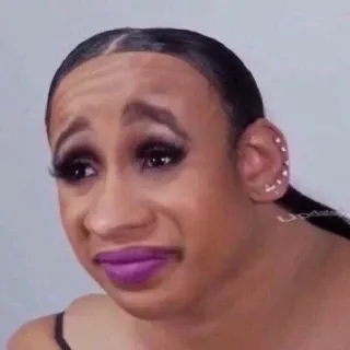 🙄 5050e936 updates orang, wanita, pembaruan, wajah, anting, makeup whatsapp sticker