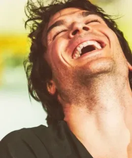 😂 e82562b1 potret, pria, tersenyum, bahagia, orang, selebriti whatsapp sticker