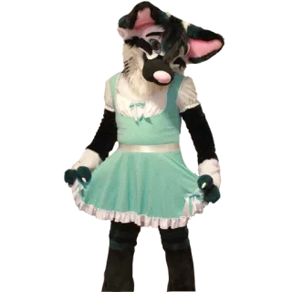 💋 382a94cf Furry, Fursuit, Costume, Anthropomorphe, Animal, Robe telegram sticker