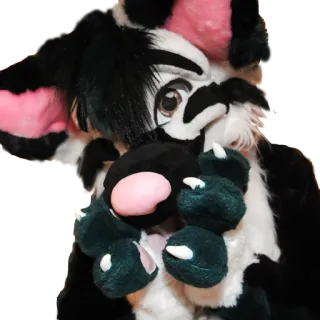 😀 726a6681 Furry, Fursuit, Costume, Animal, Anthropomorphe telegram sticker