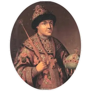 😐 d2bf7677 potret, kerajaan, bersejarah, raja, monarki, tsar telegram sticker