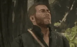 😁 75dfc88b Arthur Morgan Red Dead Redemption 2 서부, 카우보이, 게임, 어드벤처, RDR2 whatsapp sticker