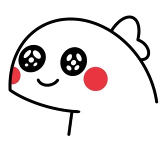 🦖 1964d300 kartun, ikan, imut, sederhana, kawaii, stiker, hewan telegram sticker