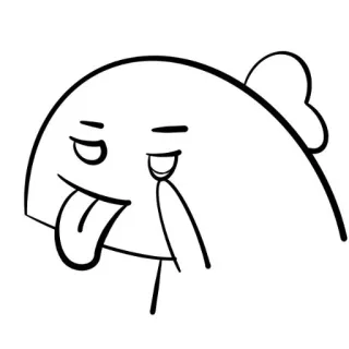 🦖 3db70b4e ikan, kartun, lidah, konyol, emoji, gambar, lucu telegram sticker