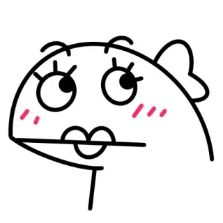 🦖 4453be3b ikan, kartun, binatang, imut, gambar, ilustrasi telegram sticker