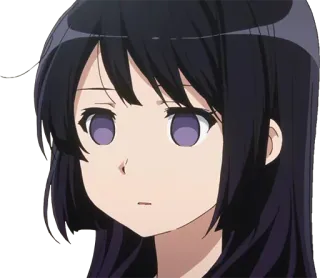 😐 985c9dfd Anime, Cartone animato, Personaggio, Ragazza whatsapp sticker