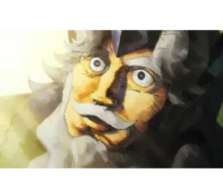 😳 ff9cc65e cartone animato, illustrazione, personaggio, arte, ritratto, uomo, espressione facciale whatsapp sticker