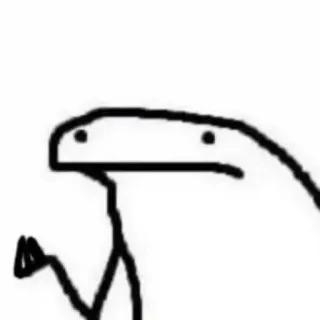 🙄 630189a6 막대기 인간, 밈, 웃긴, 만화 telegram sticker