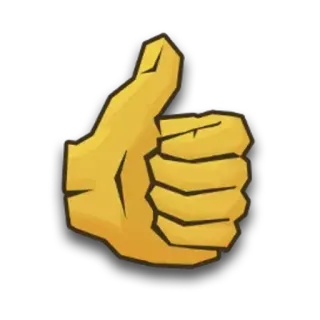 👍 e3f89392 Pouce levé, Approbation, Geste main, J'aime, Accord, Positif telegram sticker