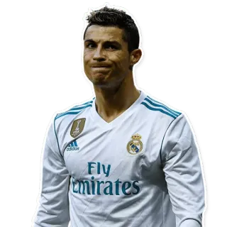 😐 063ccb4a Cristiano Ronaldo Fly Emirates soccer, football, player, athlete, sport whatsapp sticker