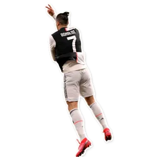 🏃‍♂️ 2a7662d2 Cristiano Ronaldo RONALDO 7 soccer, football, athlete, player, sport whatsapp sticker