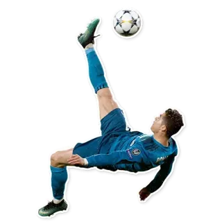 ⚽️ 85ed5f3b Cristiano Ronaldo soccer, athlete, football, player, sport whatsapp sticker