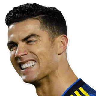 😑 a40efd07 Cristiano Ronaldo soccer, football, sport, athlete whatsapp sticker
