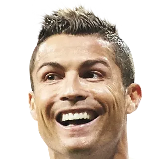 😀 b1918089 Cristiano Ronaldo soccer, football, athlete, player, celebrity whatsapp sticker