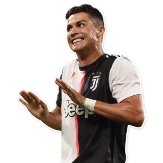 😬 bd7342f6 Cristiano Ronaldo soccer, football, athlete, sports, celebrity whatsapp sticker