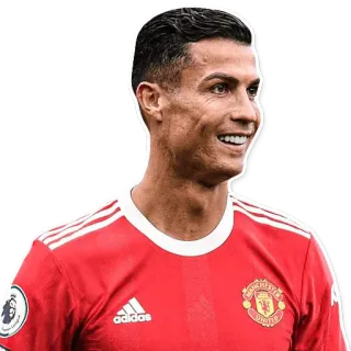 😀 cb68f858 Cristiano Ronaldo soccer, football, sports, athlete, manchester united whatsapp sticker