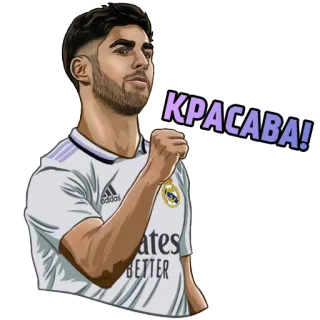 Stickers by @realmadridcdf telegram stickers