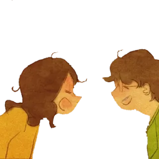 😅 4cd7a6bc Desenho animado, Amor, Fofo, Casal, Romance, Relacionamento telegram sticker