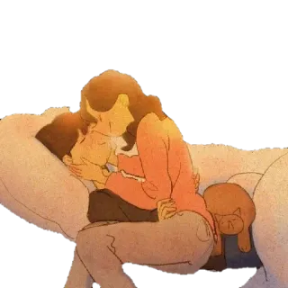 🤗 cb3a215f amor, casal, gato, carinho, fofo, relacionamento telegram sticker