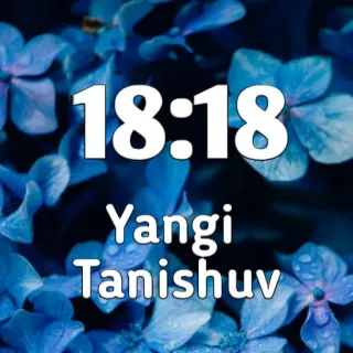 🔐 bd9149ca 18:18
Yangi
Tanishuv blau, Blumen, Zeit, Zahlen, Text telegram sticker